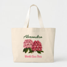 Världen klassificerar Rhododendron för chefanpassn Tygkassar