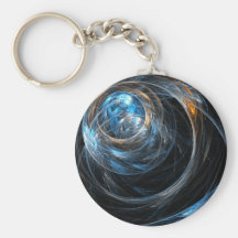 Världen runt görar sammandrag konst Keychain Nyckelring