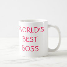 VÄRLDENS BÄST CHEF, är DU Kaffe Mugg