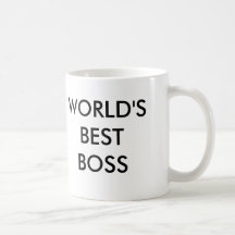 VÄRLDS BÄST CHEF, inte, verkligt Kaffe Kopp