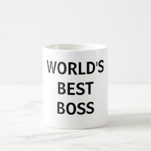 VÄRLDS BÄST CHEF MUGG
