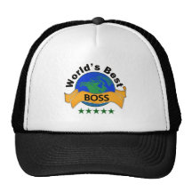 Världs bäst chef trucker keps