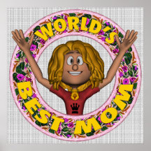 Världs bäst mamma posters