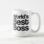 Världs bäst mugg för chefkaffe