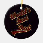 Världs bäst pappa jul dekorationer