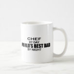 Världs bäst pappa vid natten - kock mugg