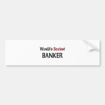 Världs mest sexiest bankir bildekaler