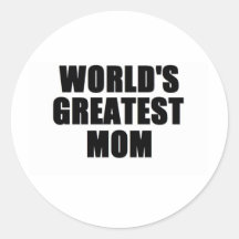 Världsmästaremamma Klistermärken