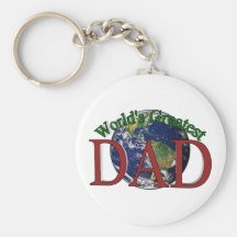 Världsmästarepappa Keychain Nyckel Ringar