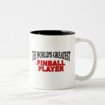 VärldsmästarePinballspelare Kaffe Mugg