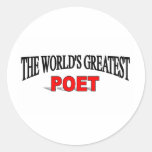 Världsmästarepoeten Klistermärke