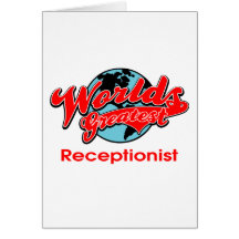 VärldsmästareReceptionist Hälsningskort