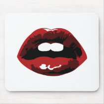 Varm läppar Mousepad musmattor