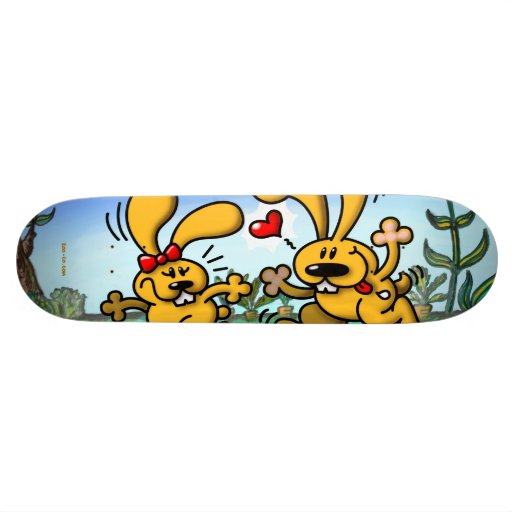 Varma kaniner skateboard