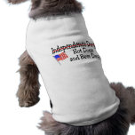 Varmkorvar och öldag Juli 4th Hund Kläder