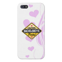varna bachelorettepartyet, gult somvarning underte iPhone 5 cover