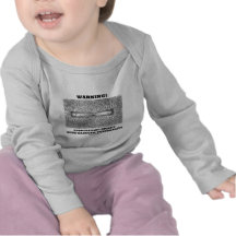 Varning! Att att närma sig anmärker magnetisk pers T-shirts