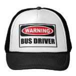 VarningsBUSSFÖRAREhatt Trucker Keps