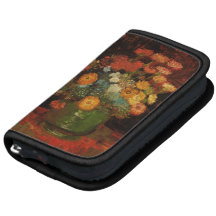 Vas med Zinnias av Vincent Willem Van Gogh Organizers