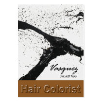Vasquez - djärv Beautician för hårColoriststylist Visit Kort