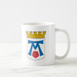 Vasteras vapensköld kaffe kopp