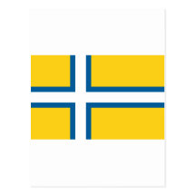 Västra sverige, sverige vykort