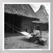 Vävare~ Magdalenas, Chiapas, Mexico Print