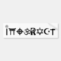 växelverkande religiöst symbol bildekaler