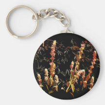 Växten broddar Keychain Nyckelring