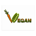 Vegan 2 vykort