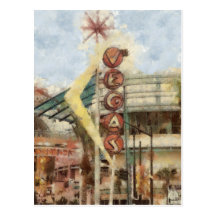 Vegas konstverkvykort