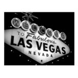 Vegas undertecknar B&W-vykortet