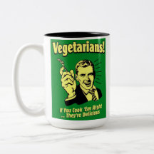 Vegetarisk humormugg