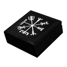 Vegvísir (Viking kompass) Minnessakar