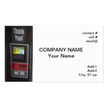 vending maskin visitkort
