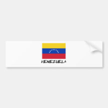 Venezuela flagga bildekal