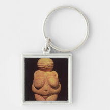 Venus av Willendorf, fruktsamhett symbol Nyckel Ring