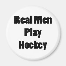 Verklig manarlekhockey magnet för kylskåp