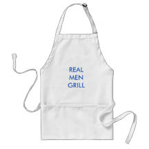 VERKLIG MENGRILL FÖRKLÄDE