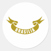 Verklig-tejpa-Brasilia Klistermärke
