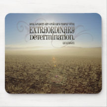 Verkliga ledare inspirera Mousepad Musmatta