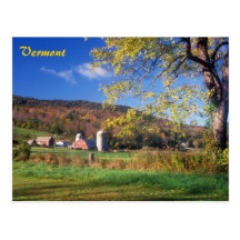Vermont lantgård vykort