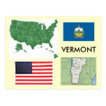Vermont USA Vykort
