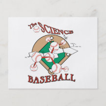 vetenskap av molekylärt grafiskt för baseball flyg blad