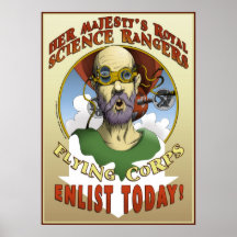 Vetenskapskommandosoldatrekrytering Posters