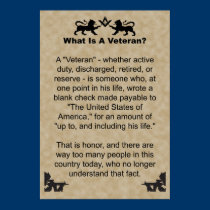 Veteran? affischer