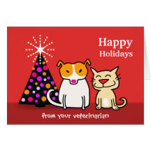 Veterinär- helgdagkort