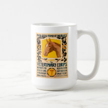 Veterinär- kår kaffe koppar