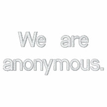 Vi är anonymous. munkjacka