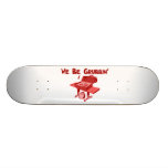 Vi är Grubbin Anpassad Skate Board